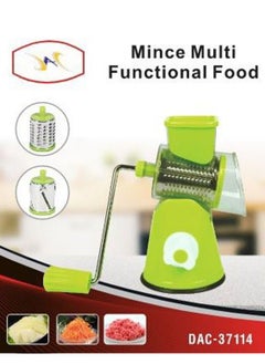 Dac Manual Vegetable Cutter Green/White/Silver 26x11.5x24cm 
