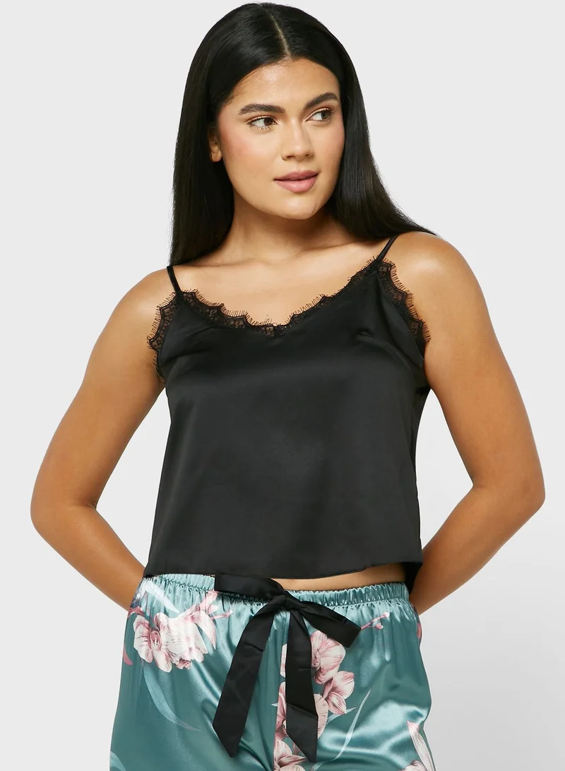 ELLA Printed Cami & Pants Pyjama Set