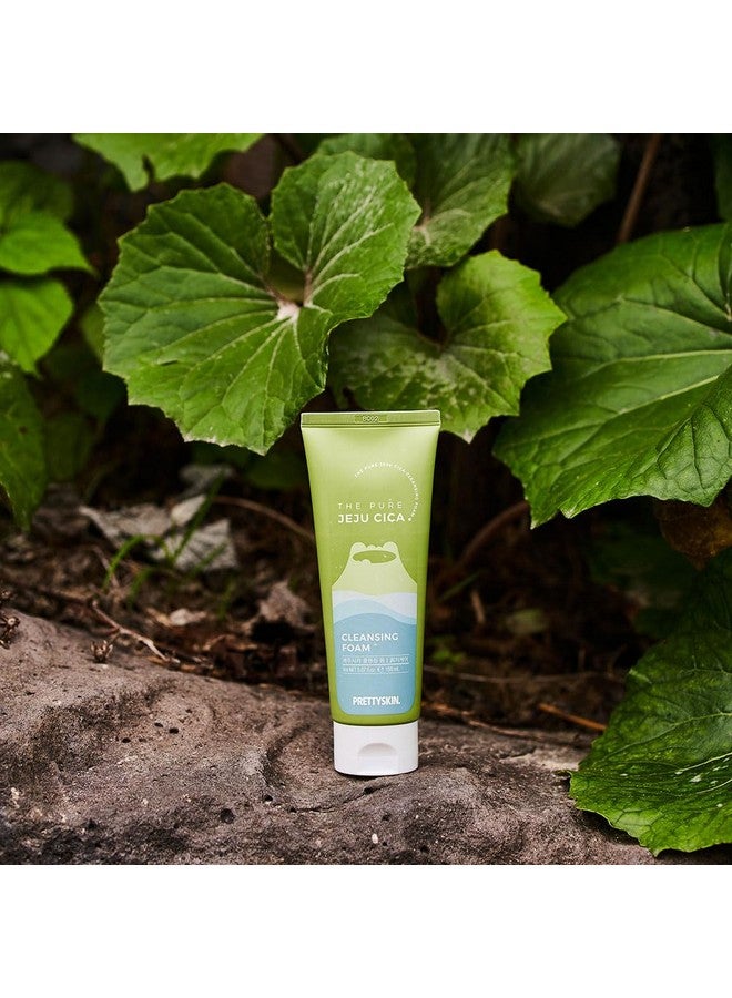 PRETTYSKIN Kin The Pure Jeju Cica Centella Asiatica Extract Cleansing Foam 5.07Fl.Oz.(150Ml) (Cleansing Foam) - Image 2