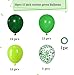 YMSZ Green Balloons 50pcs 12 inch Dark Green Emerald Green Lime Green Balloons for St Patricks Day Theme Party Supplies Jungle Safari Birthday Party Decorations - Image 4
