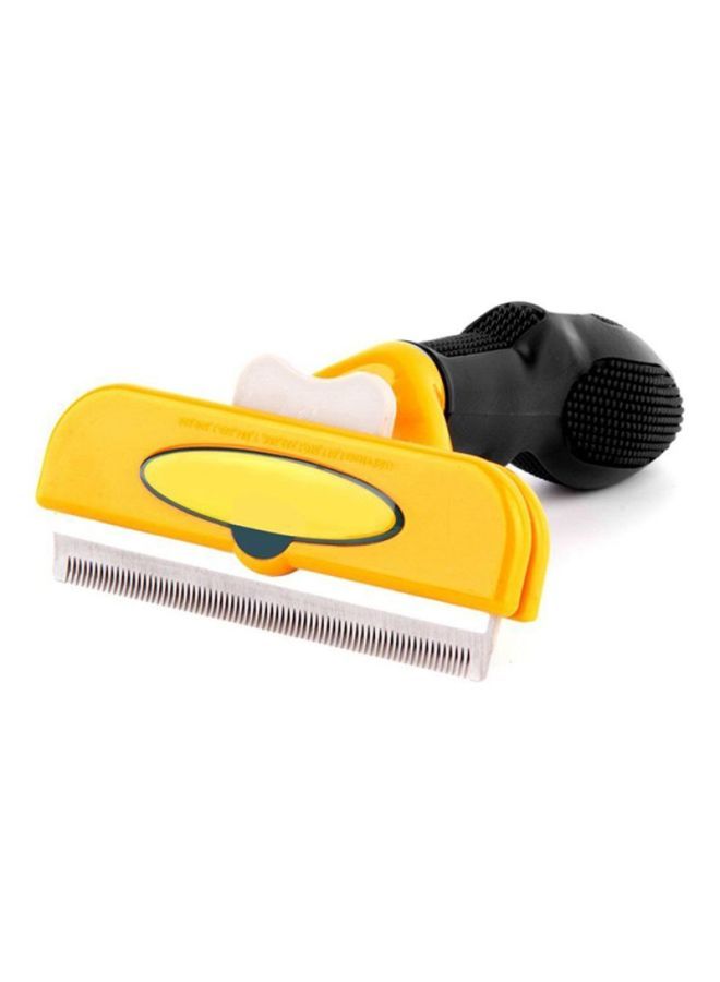 Loquat Hair Grooming Brush Tool Yellow/Black/White 240x90x170ml - Image 3