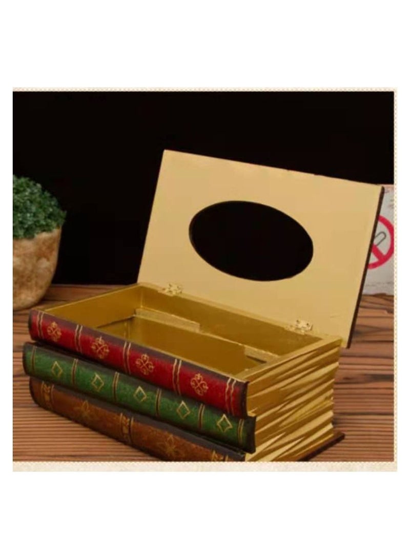 Wooden Tissue Box Cover Facial Storage Box Home Decor for Bathroom Living Room Office paper Storage Holder for Bathroom