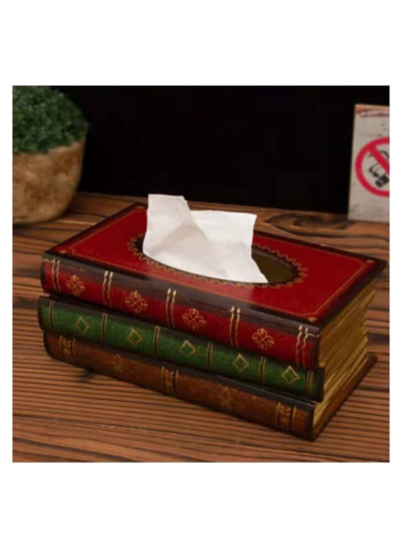 Wooden Tissue Box Cover Facial Storage Box Home Decor for Bathroom Living Room Office paper Storage Holder for Bathroom