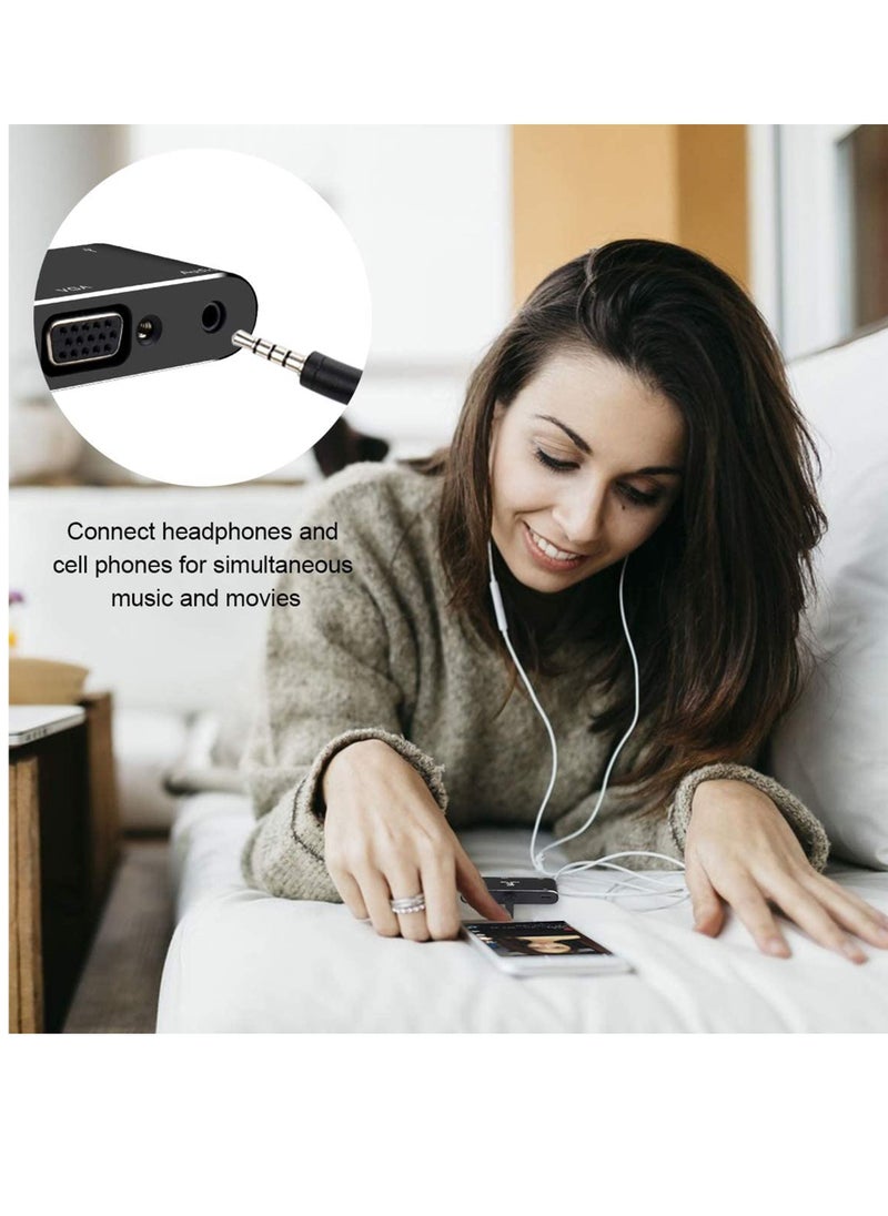 Protect - 5 in 1 USB Type-C Hub with 4K HDMI, VGA, Audio, USB 3.0 and USB-C PD Delivery for MacBook, Notebooks and Mobile Phones - Image 1