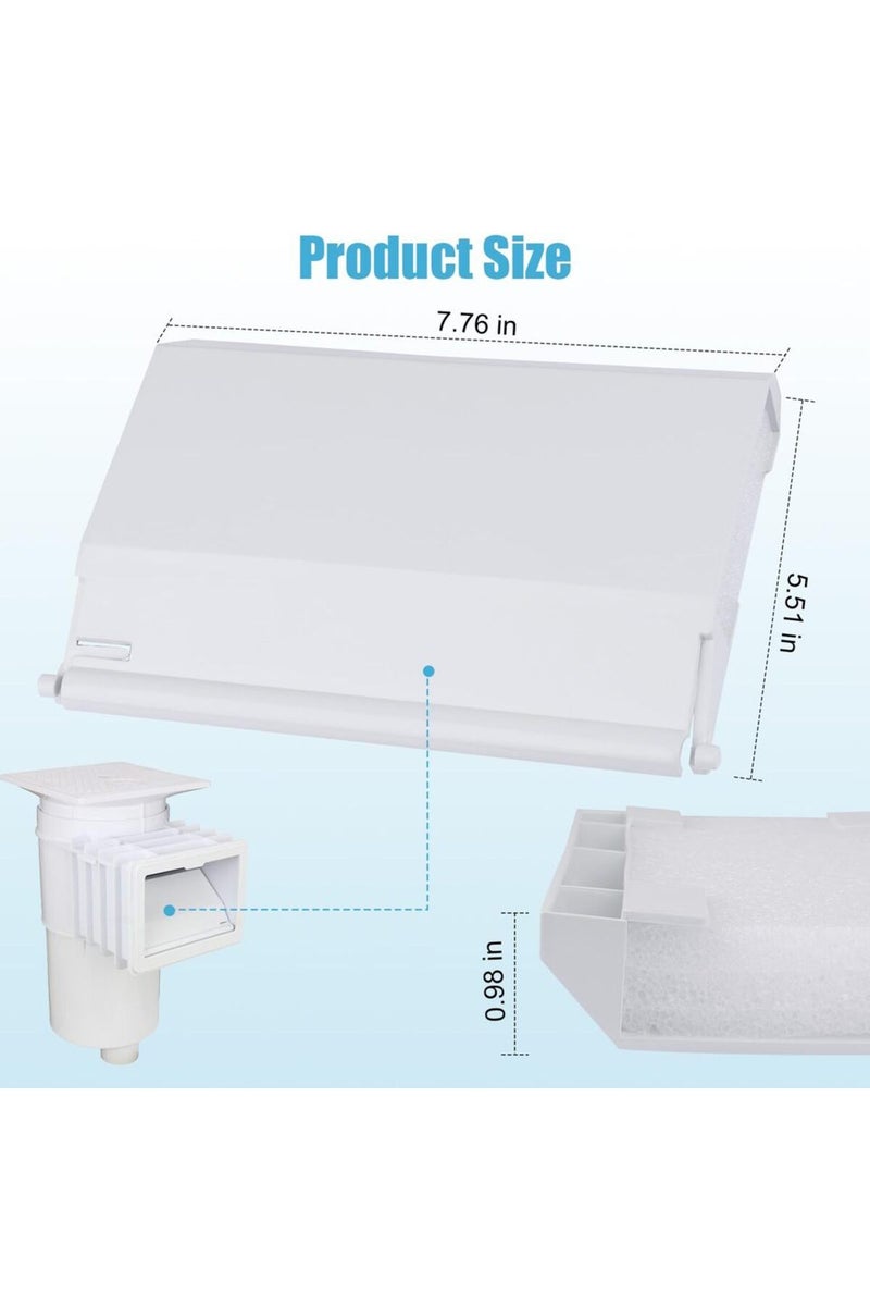 إيروريكس باب حاجز كاشط مياه المسبح SP-1082-K، حاجز كاشط مياه المسبح الأرضي، يناسب الموديلات SP1083، SP1084، SP1085، SP10... - Image 5
