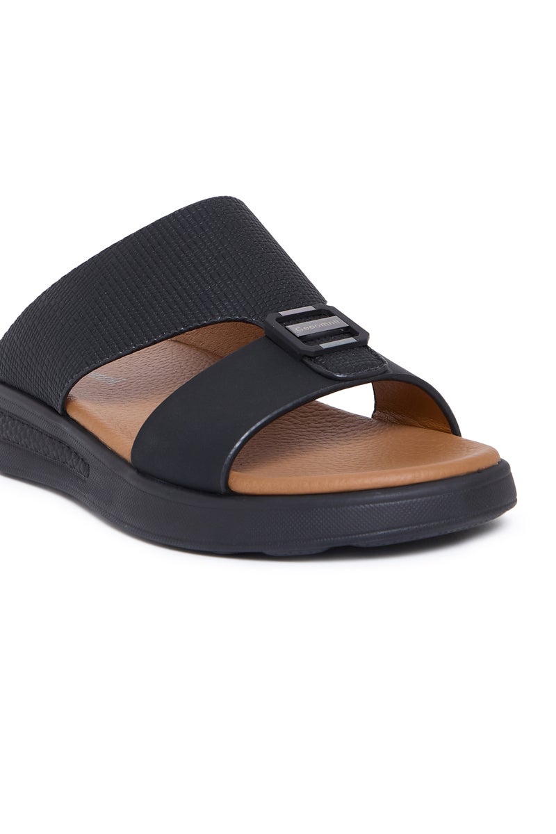 Geoomnii Comfort Arabic Sandals for Men – Classic Slip-On Open Toe Sandals with Cushioned Footbed for Daily Wear - Image 4