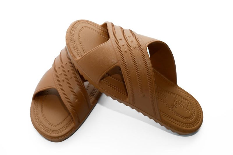 Madas Brown Slide Waterproof Beach Slides - Unisex - Image 1