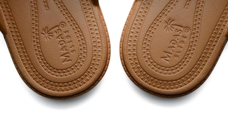 Madas Brown Slide Waterproof Beach Slides - Unisex - Image 4