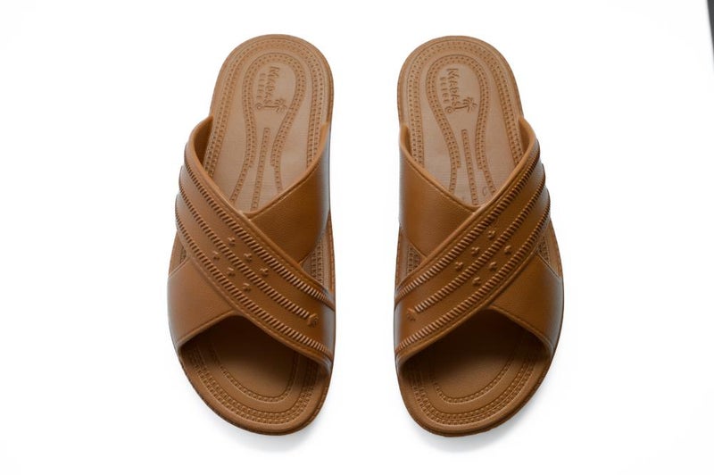 Madas Brown Slide Waterproof Beach Slides - Unisex - Image 2
