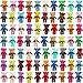 Haconba 108 Pack Mini Teddy Bear Toys Bulk Small Plush Stuffed Bear Toy Keychain for Birthday Wedding Baby Shower Party Favor Valentines Goodie Bag Fillers 18 Colors - Image 4
