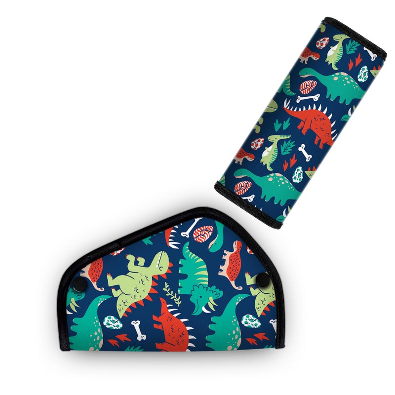 Mokiwala Shoulder & Belly Protective Padding - Soft Breathable Hypoallergenic Cushion Cover, Dinosaur - Image 1