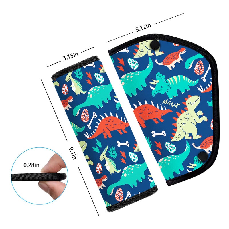 Mokiwala Shoulder & Belly Protective Padding - Soft Breathable Hypoallergenic Cushion Cover, Dinosaur - Image 4