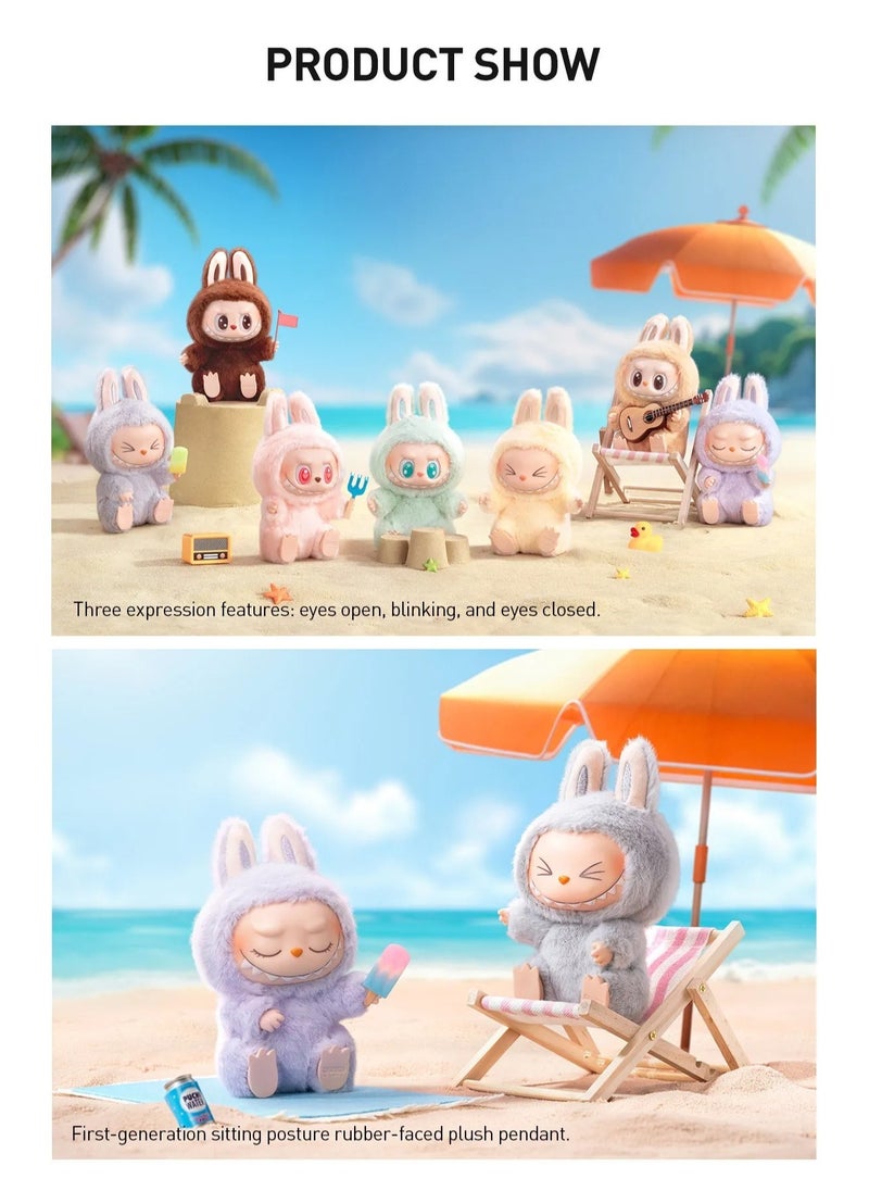 POP MART 100% Authentic Labubu Have A Seat Version 2 Plush Toy, Versatile Use, Adorable Design, Surprise Element, Assorted - 15cm Blind Box By Pop Mart (1Pc Random)  - Image 2