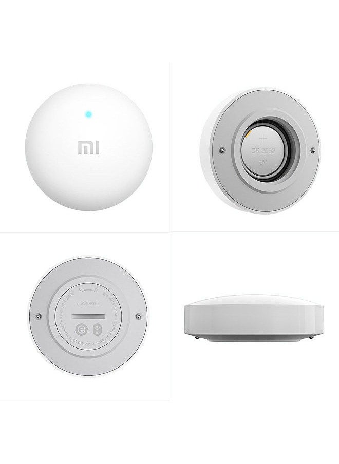 Xiaomi - Water Sensor Smart App Leak and Drip Alert Leak Detector Flood Sensor Alarm BT Water Detector App Alerts Easy to Install Remote Waterproof Leak Sensor - Image 1