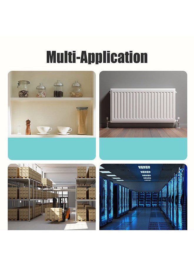 Xiaomi - Water Sensor Smart App Leak and Drip Alert Leak Detector Flood Sensor Alarm BT Water Detector App Alerts Easy to Install Remote Waterproof Leak Sensor - Image 1