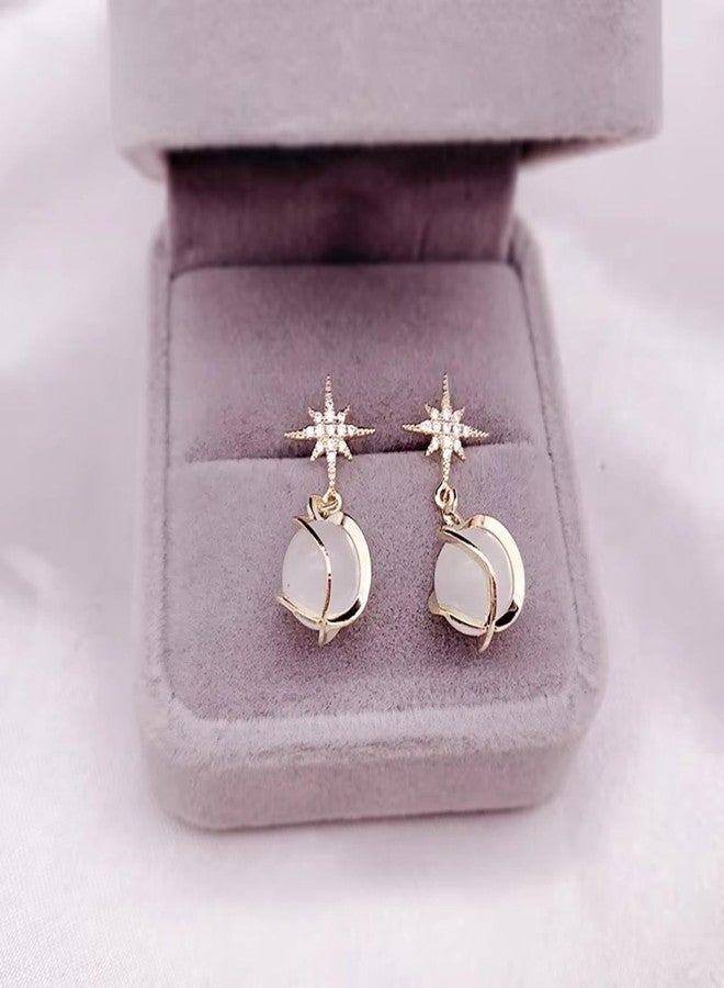 Senroar Women Fashion Korean Earrings Set For Women | Hoop Earring for Girls | Stylish Gold Plated Ear ring For Daily & Occasional Use | Elegant Gift For Wife, & Girlfriend | Fashion Jewellery - Image 5