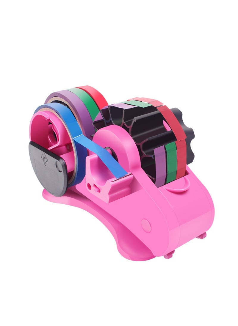 Generic Hand account multi-functional tape holder cross-border explosions stationery office rubber sealer transparent tape cutter wholesale  - Image 2
