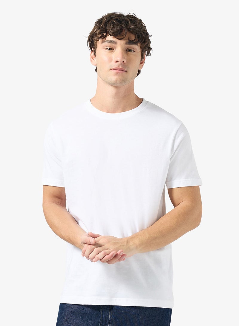 Seventy Five Basics Pack of 3 Round Neck T-Shirt - Image 3