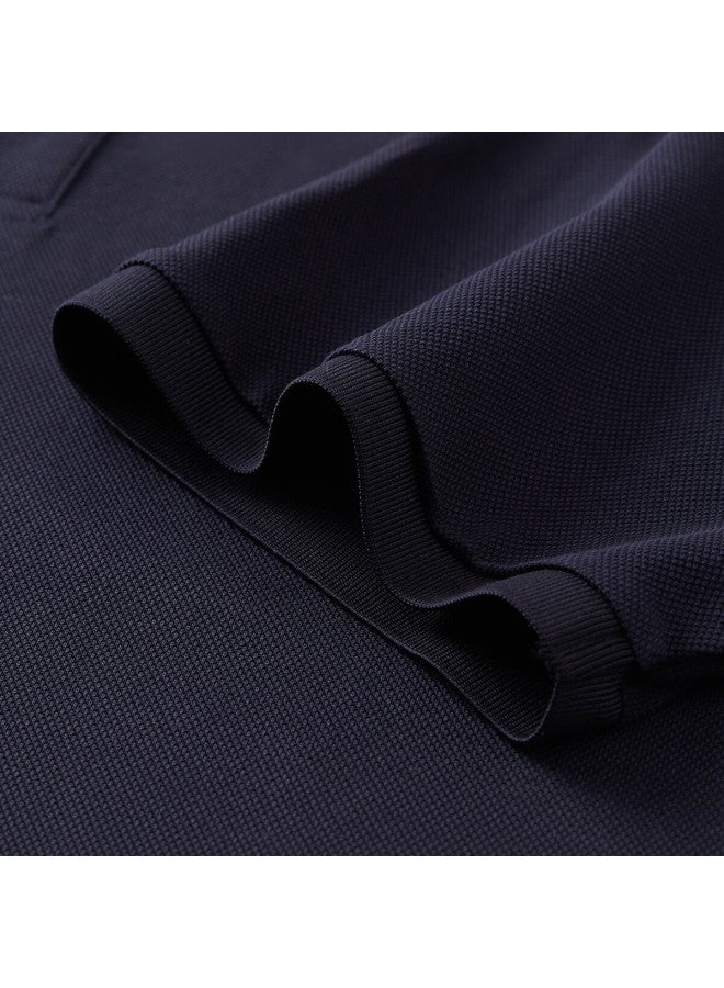 Judger Zhuangji Short-sleeve T-shirt For Men, Summer Tencel Business Casual Cool-feeling Contrasting Color Lapel Polo Shirt - Image 3