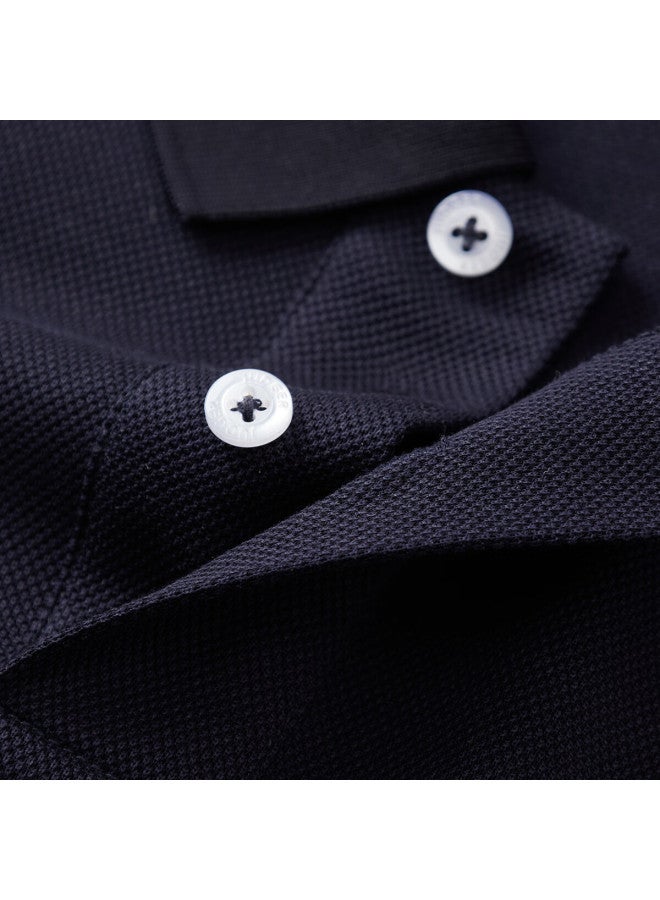 Judger Zhuangji Short-sleeve T-shirt For Men, Summer Tencel Business Casual Cool-feeling Contrasting Color Lapel Polo Shirt - Image 4