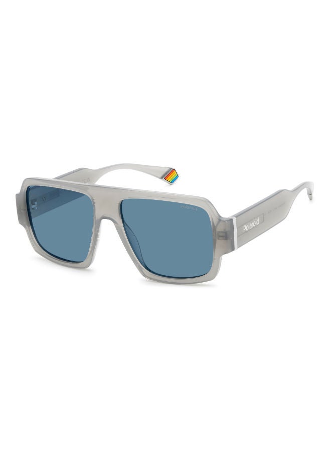 Polaroid Full Rim Square Sunglasses 6209/S/X,KB7/C3,55 - Image 1