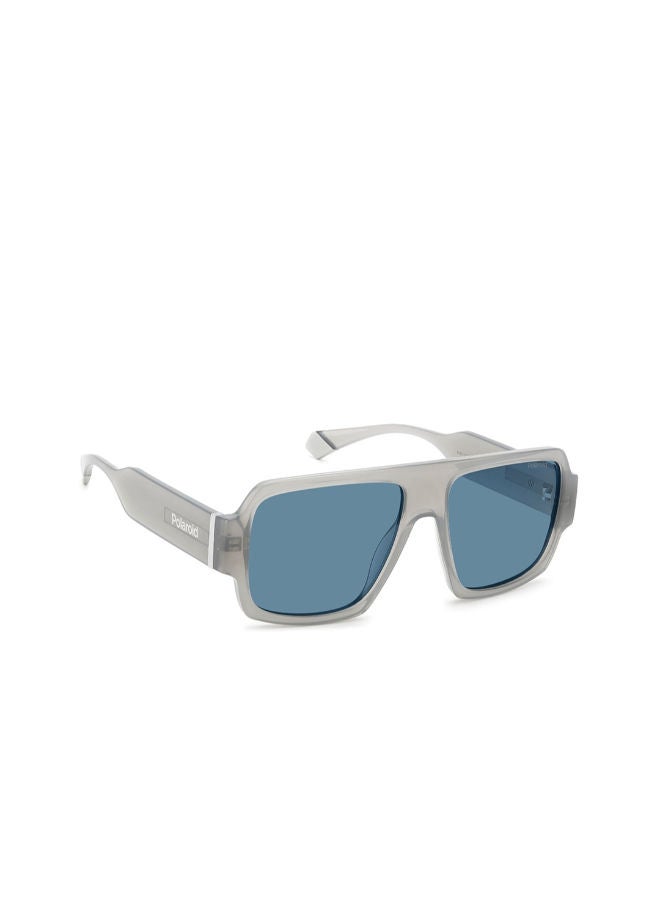 Polaroid Full Rim Square Sunglasses 6209/S/X,KB7/C3,55 - Image 3