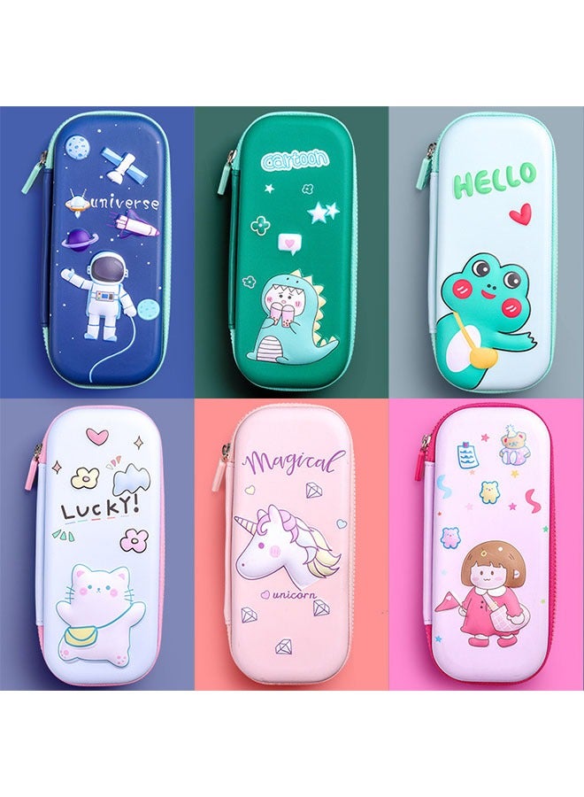 Frog Prince 3D Cartoon Children's Multifunctional Stationery Box - Image 4