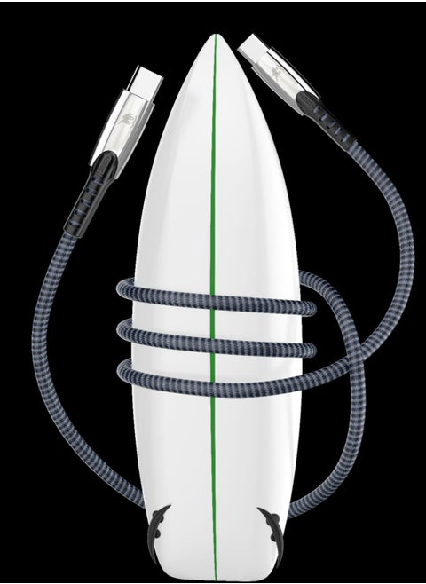 Type-C T0 Type-C BRAIDED NYLON CABLE 1.2M 5A