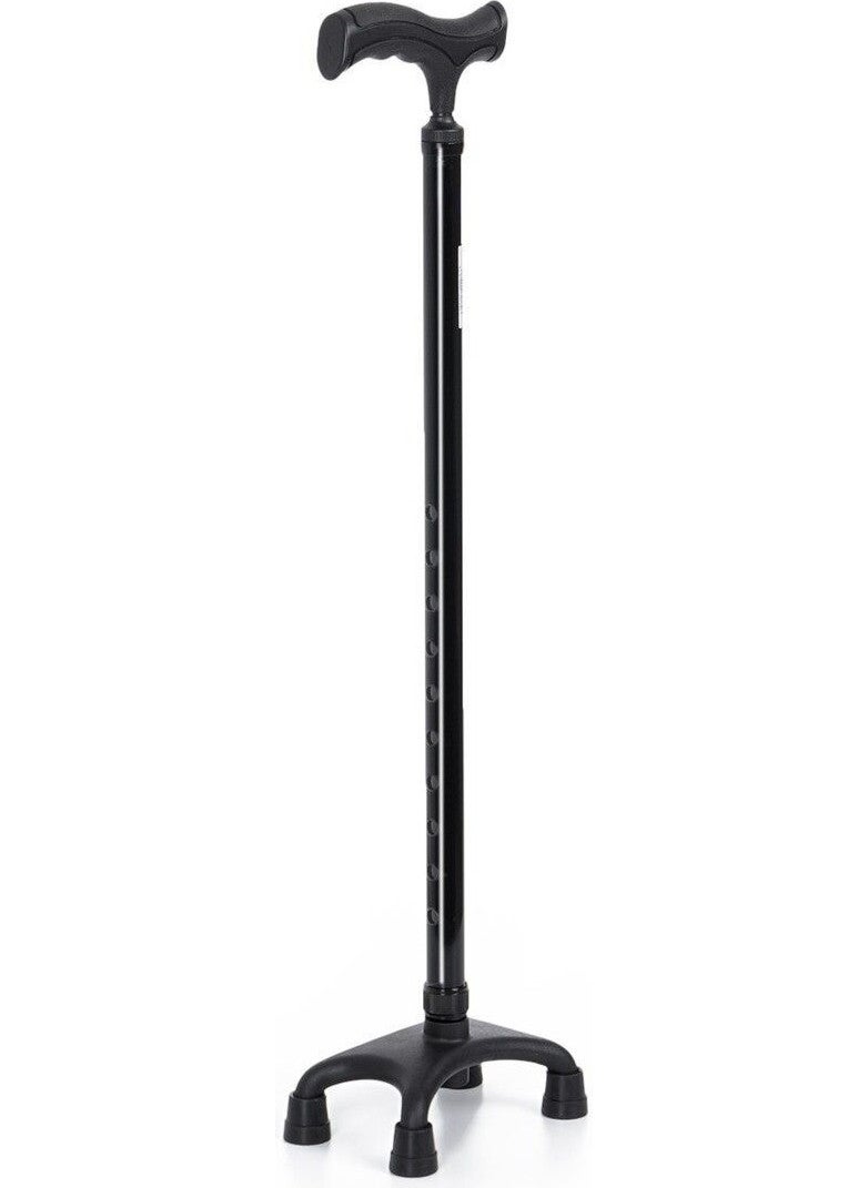 4 DY05940L New Generation Walking Stick 4-Legged Aluminum Length Adjustable