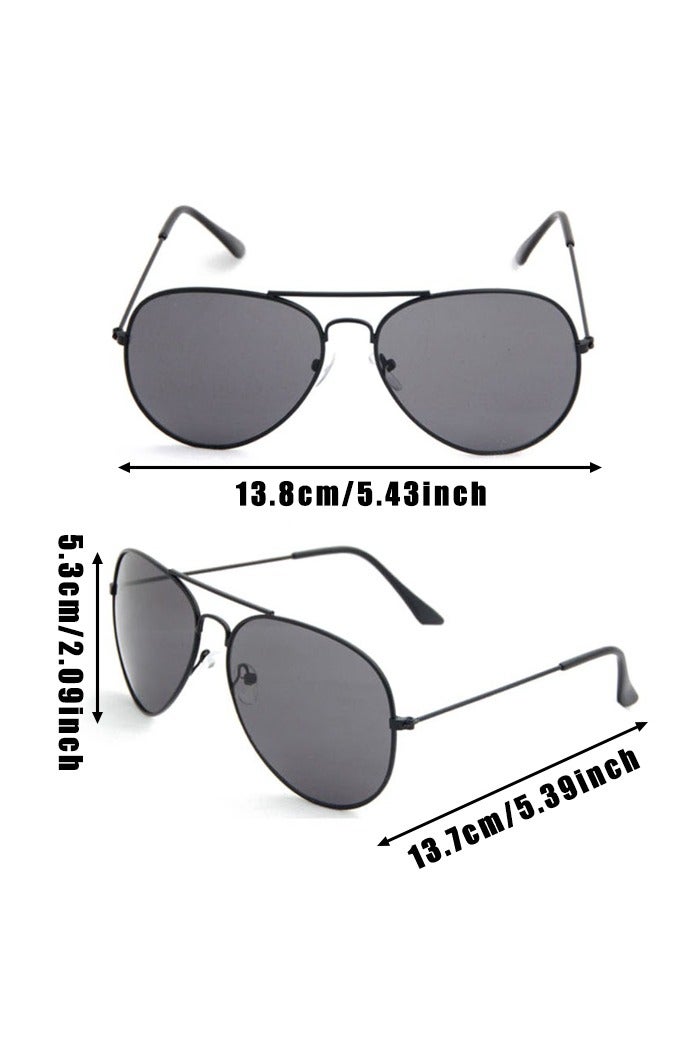 Polarized Sunglasses - Aviator Sunglasses with Full UV400 Protection u0026 Impact Resistant Lenses - Image 2