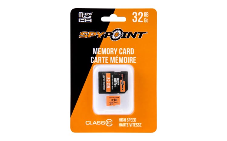 SPYPOINT 32GB Micro SD Memory Card Trail for Cameras | Adapter Media Storage for Trail and Game Cameras Designed | Used in Hunting and Trail Cams (Class 10 Speed) - Image 3
