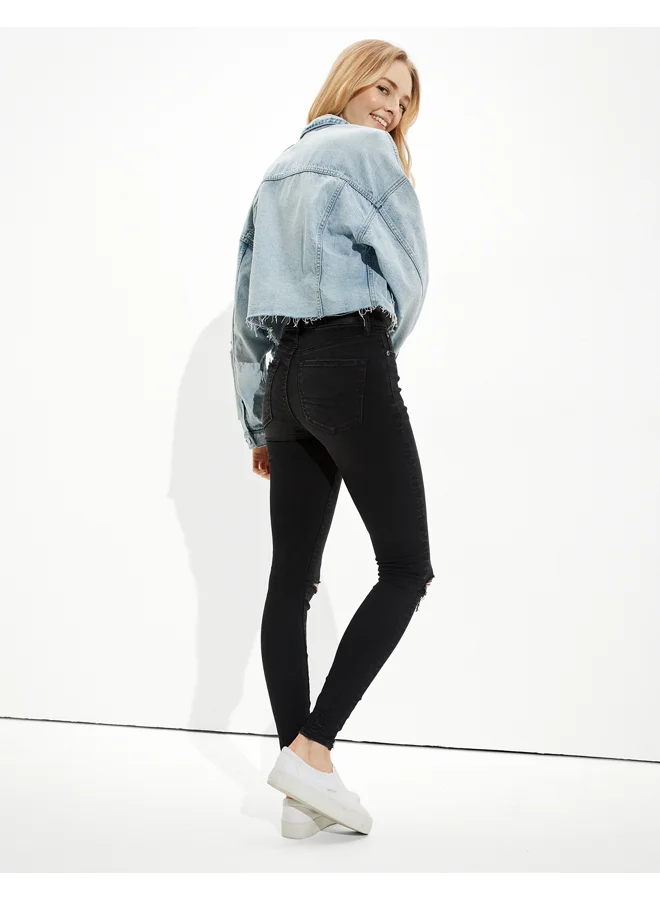 American Eagle AE Lu(x)e Ripped Super High-Waisted Jegging