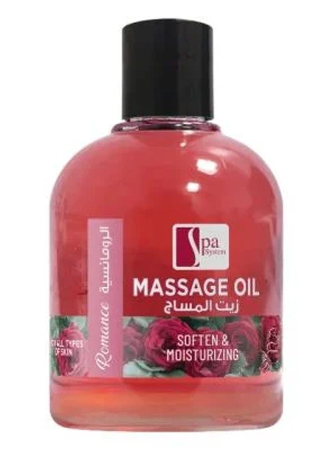 Spa System MASSAGE OIL ENIICH WITH EMOLLIENT ROMANCE 250 ML
