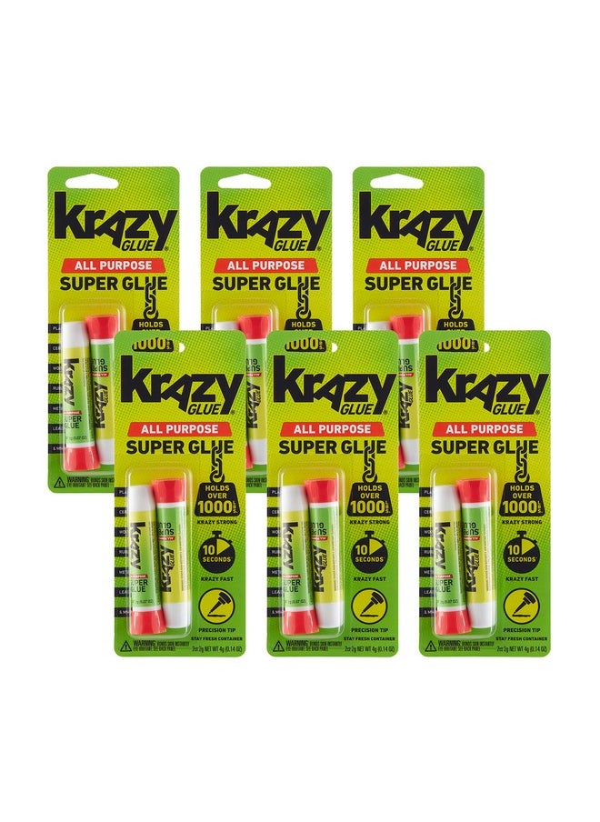 Krazy Glue Krazy Glue Precision Tip Glue, Clear 12 Count  - Image 1