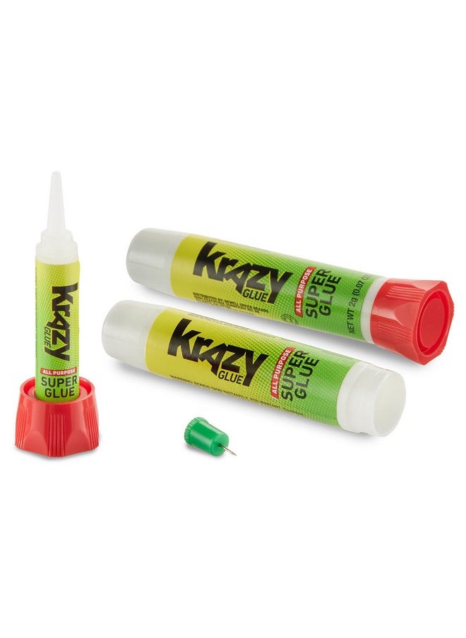 Krazy Glue Krazy Glue Precision Tip Glue, Clear 12 Count  - Image 3