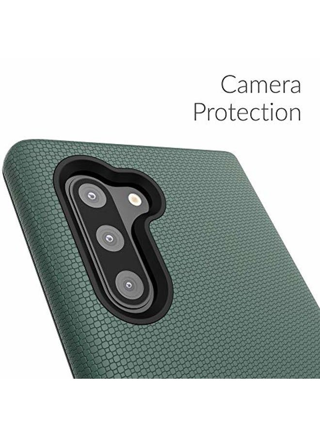 CRAVE Note 10 Case, Dual Guard Protection Series Case for Samsung Galaxy Note 10 - Forest Green - Image 3