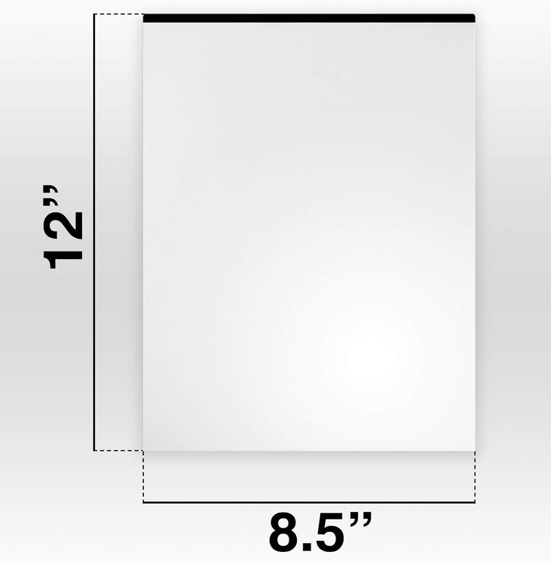 Plustek A4 / Letter Size Document Carrier Sheets (Pack of 5) - Protects Fragile Paper and A3 Size Document by Folding Support Epson, Brother, Fujitsu and Canon Document Scanner - Image 2