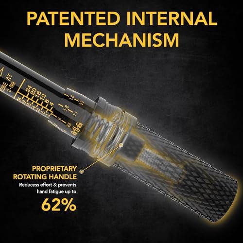 LEXIVON Bike Torque Wrench 1/4-Inch Drive, Newton Meter | 72-Tooth Gear, Dual-Direction Click Type, 2-26 Nm (17.7-230.1 in-lb) | Portable for Road & Mountain Bicycles (LX-190) - Image 4