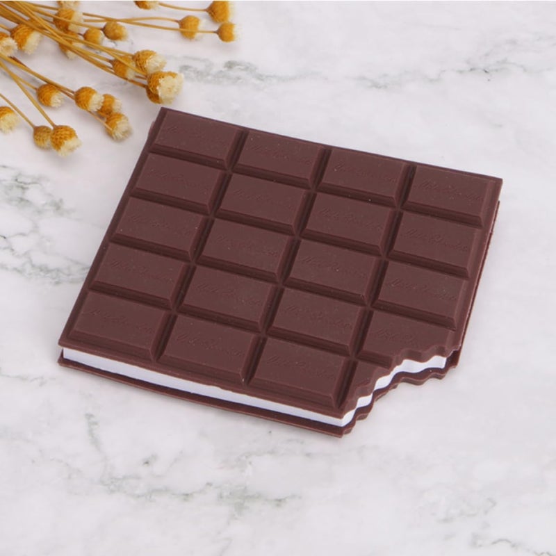 Chocolate Scented Notepad: Brown Pocket Writing Book - Creative Message Pad for School Students, Kids Gift & Study Supplies - Image 2