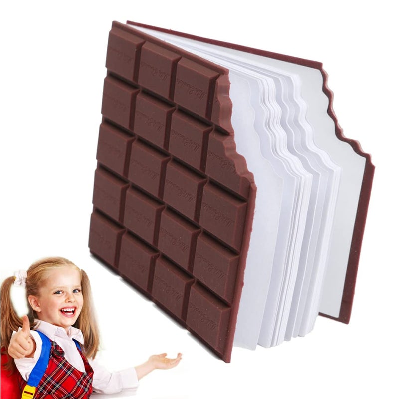 Chocolate Scented Notepad: Brown Pocket Writing Book - Creative Message Pad for School Students, Kids Gift & Study Supplies - Image 3