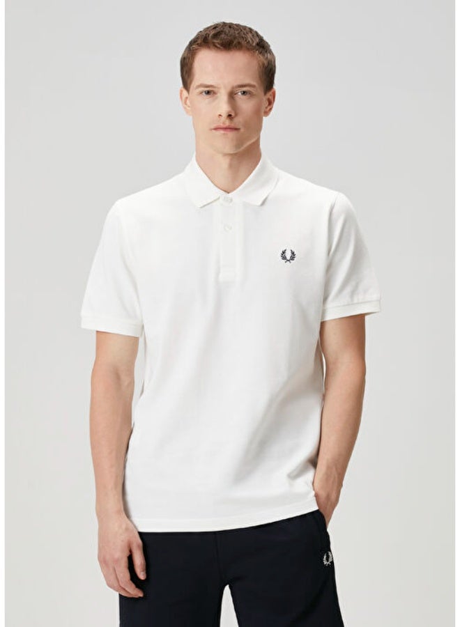 FRED PERRY Laurel Wreath Short Sleeve Cotton Polo Shirt - Image 1