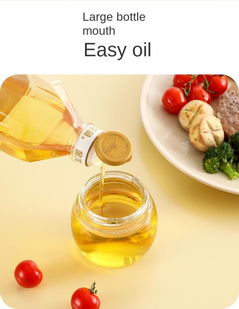 Shrux Glass Oil Sprayer BottleOlive oil Sprinkler Bottle With Easy Carry handleRefillable Vinegar and Lime Juice Sprinkler Mist Spray DispenserAir Fryer and BBQ Use Olive oil Bottle200ML - Image 3