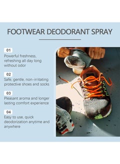 Natural Shoe Deodorizer Spray Muti Purpose Foot Odor for Shoes Sneakers Boots Sandals Shoe Shock Antibacterial Spray  Shoe And Socks Freshener Odor Remover Refreshing Foot Spray - pzsku/Z91F4D14DE05D256A938CZ/45/_/1739590039/863ec51c-3b77-41d9-b91a-14d69a7c2bd3