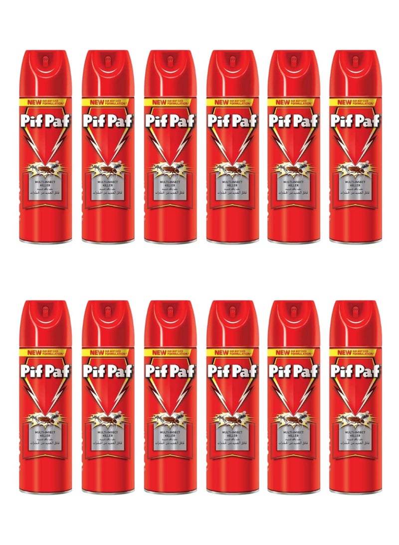 Multi-insecticide spray, 12 packs * 300 ml