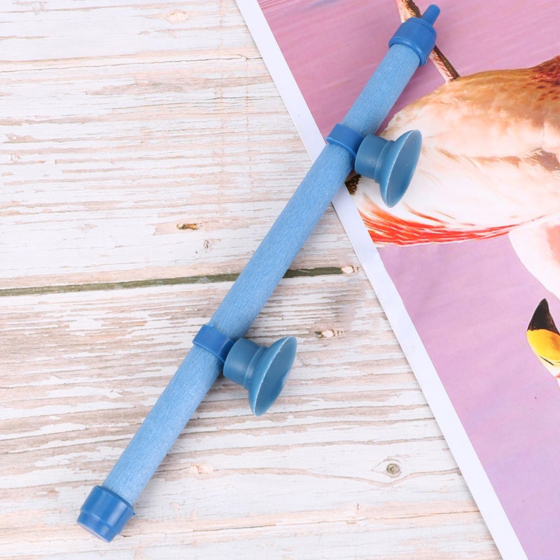 2 pcs PE Fish Aquarium Air Stone Tube with Cup Tubes Caps Size 1 ( ) - Image 3