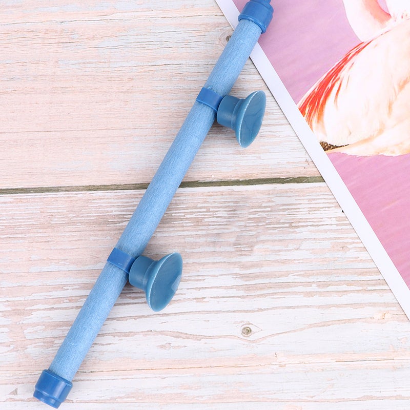 2 pcs PE Fish Aquarium Air Stone Tube with Cup Tubes Caps Size 1 ( ) - Image 4