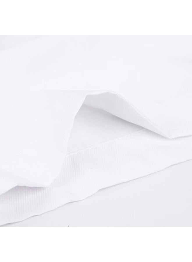 Tucano Tucano Men's Shirt, Summer Short-sleeve Shirt, Business Formal Wear, Solid Color, Casual, Fashionable, Versatile Menswear, White, L - Image 4