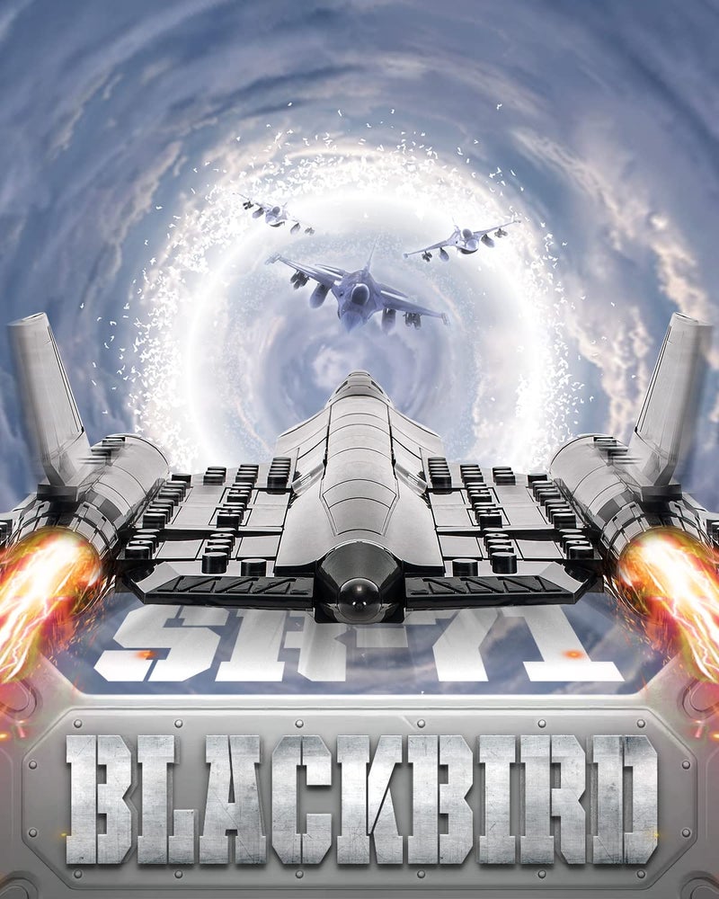 dOvOb Military SR-71 Reconnaissance Blackbird Air Force Building Block Set (183 Pieces), Aircraft Jet Building and Military Toys Gifts for Kid and Adult - Image 4