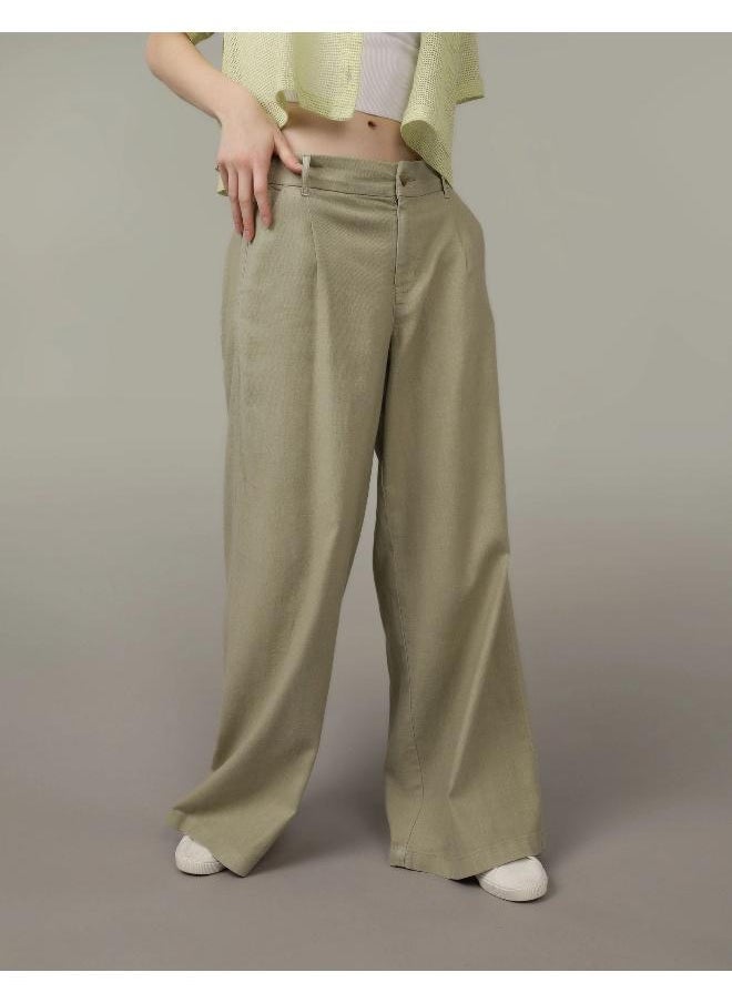 American Eagle High Waist Wide Leg Pants  - Image 1