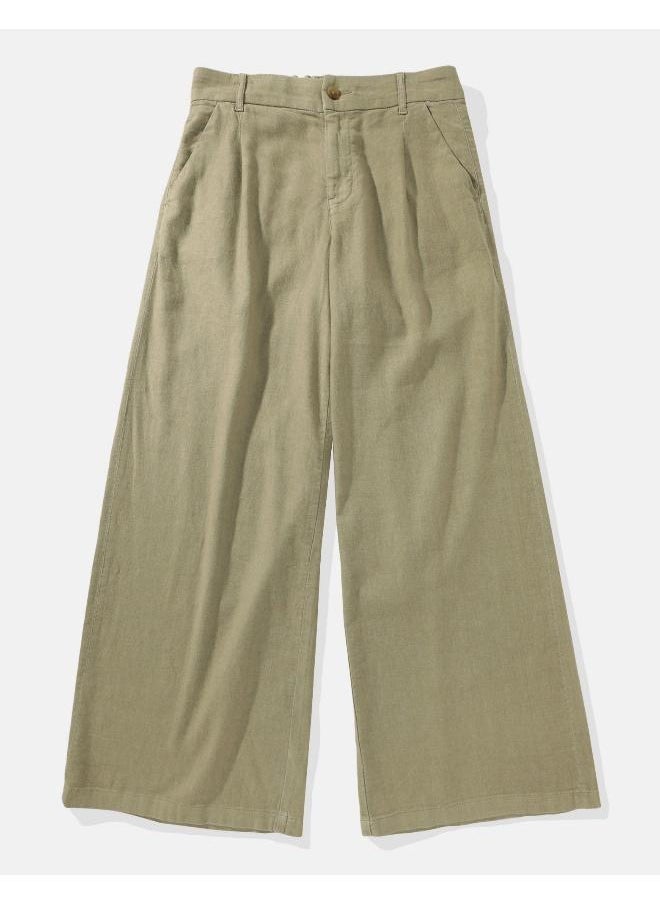 American Eagle High Waist Wide Leg Pants  - Image 3